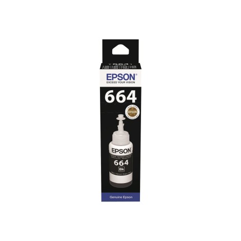 EPSON 1LB T6641 BLACK INK BOTTLE 70ML