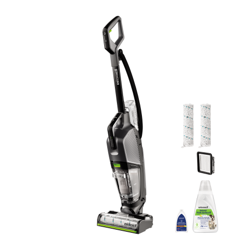 Bissell | All-in One Multi-Surface Cleaner | Crosswave HydroSteam Pet Pro | Corded operating | Washing function | 1100 W | Grey | Warranty 24 month(s)