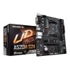 GIGABYTE A520M S2H Motherboard - Supports AMD Ryzen 5000 Series AM4 CPUs, 4+3 Phases Pure Digital VRM, up to 5100MHz DDR4 (OC), PCIe 3.0 x4 M.2, GbE LAN, USB 3.2 Gen 1