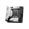 MSI | MPG B760I EDGE WIFI | Processor family Intel | Processor socket  LGA1700 | DDR5 DIMM | Memory slots 2 | Supported hard disk drive interfaces SATA, M.2 | Number of SATA connectors 4 | Chipset Intel B760 | Mini-ITX