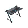 Onex | RGB Gaming Desk w/Cup holder, headset hook, Gamepad holder, 114cm(w) | GD1200Z | Black