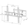 Mount to the 22"-55" TV ART AR-53 35KG