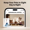 PETKIT YumShare Dual-hopper 2 Automatic Feeder with Camera | Capacity 5 L | Material ABS, 304 stainless steel | White
