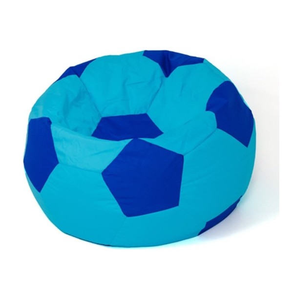 Sako bag pouffe ball blue- cornflower ...