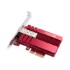 Asus | XG-C100F 10G PCIe Network Adapter; SFP+ port for Optical Fiber Transmission and DAC cable | 10/100/1000/10000 Mbit/s Asus | XG-C100F 10G PCIe Network Adapter; SFP+ port for Optical Fiber Transmission and DAC cable | 10/100/1000/10000 Mbit/s
