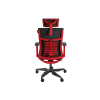 Genesis Ergonomic Chair Astat 700 Base material Aluminum; Castors material: Nylon with CareGlide coating | 700 | Black/Red