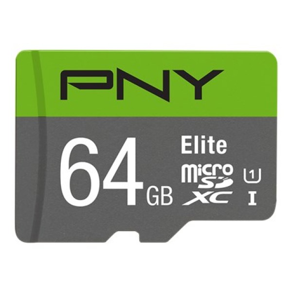 PNY Elite 64 GB MicroSDXC Class ...