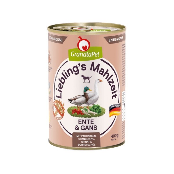 GRANATAPET Liebling's Mahlzeit Duck and goose ...
