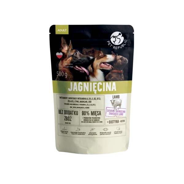 PET REPUBLIC Adult Lamb - wet ...