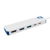 Hyper HyperDrive Flex 5 Port USB-C Hub, Blue | Hyper