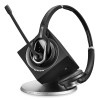 EPOS | SENNHEISER IMPACT DW Pro 2 PHONE - EU Headset Wireless Headband Office/Call Centre Black, Silver