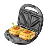 Adler AD 3040 sandwich maker 1200 W Black, Grey