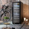 Caso | Smart Wine Cooler | WineExclusive 38 | Energy efficiency class G | Free standing | Bottles capacity 38 bottles | Cooling type Compressor technology | Black