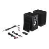 Sharp CP-SS30 Bookshelf Speakers, Black | Sharp | Speakers | CP-SS30(BK) Bookshelf | 60 W | Bluetooth | Black | Wireless connection