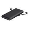 Belkin | BOOST CHARGE Plus Power Bank | 10000 mAh | Integrated LTG and USB-C cables | Black