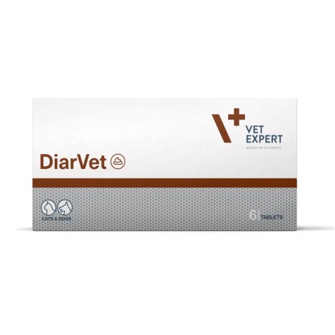VETEXPERT Diarvet - supplements for dogs and cats -  6 tablets