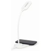Gembird | Desk lamp with wireless charger | TA-WPC10-LED-01-W