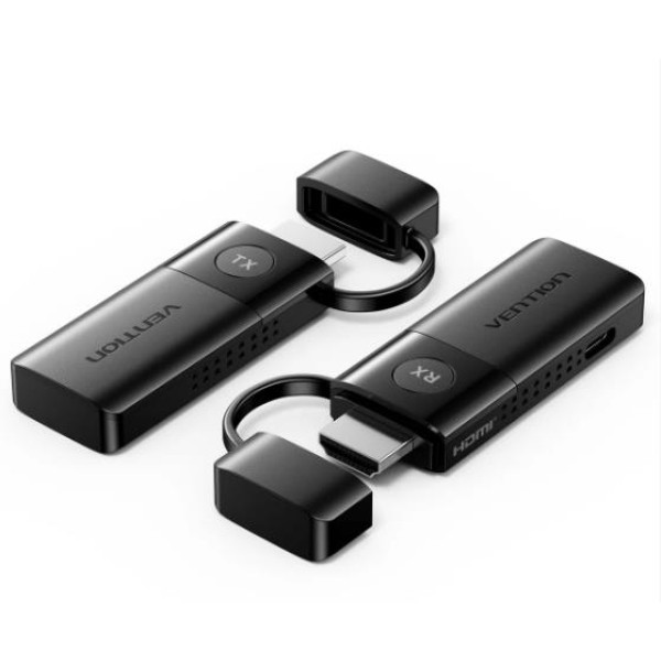 I/O VIDEO TRANSMITTER/RECEIVER/HDMI BLACK ADKB0 VENTION