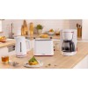 Bosch Compact Toaster | TAT3M121 MyMoment | Number of slots 2 | Housing material Plastic | White