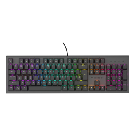 Genesis THOR 303 | Mechanical Gaming Keyboard | Wired | US | Black | USB Type-A | Outemu Brown