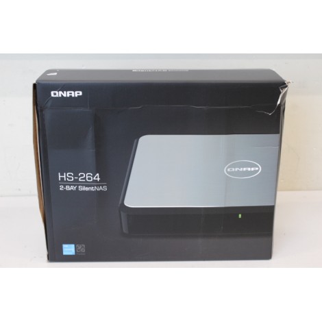 SALE OUT. QNAP 2-bay SATA fanless home NAS; Intel Celeron N5105 4 core 2.0GHz; max 2.9 GHz; 8GB onboard DDR4; 2x 2.5GbE
RJ45; 2x HDMI2.0 | QNAP | 2-Bay SATA fanless home NAS | HS-264 | Up to 2 SATA 6Gb/s, 3Gb/s | Intel Celeron | N5105 4-core/4-thread | Pr