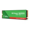SSD|WESTERN DIGITAL|Green|500GB|M.2|PCIe Gen4|NVMe|Write speed 4100 MBytes/sec|Read speed 5000 MBytes/sec|2.3mm|TBW 100 TB|WDS500G4G0E