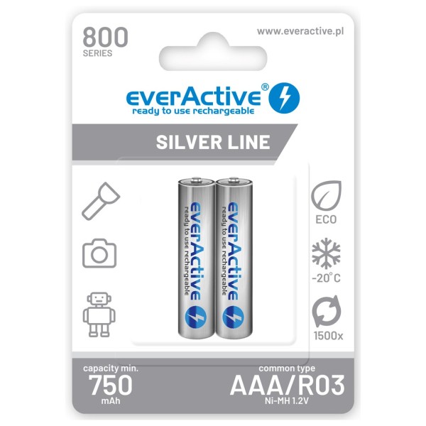 Rechargeable batteries everActive Ni-MH R03 AAA ...