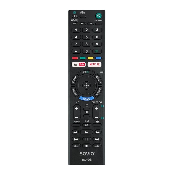 Savio RC-08 remote control TV Press ...