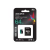 ADATA | Premier Pro UHS-I U3 V30S | 64 GB | MicroSDXC | Flash memory class 10 | Adapter