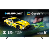 Blaupunkt LED TV | 86UGC5500S | 86 | Smart TV | Google TV | UHD | Black