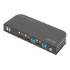 Digitus KVM Switch, 2-Port, 4K60Hz, 2 x DP in, 1 x DP/HDMI out | DS-12850