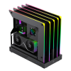 Gamemax Case | BLADE CONCEPT | Black | ATX | Power supply included No