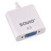 SAVIO HDMI (M) TO VGA (F) ADAPTER WHITE CL-201