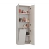 BATHROOM CABINET NEL DD 1K BASKET CASMERE COLOUR LONG DOORS