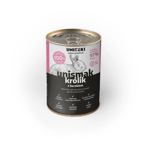 UNISZKI Unismak Królik 400g