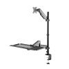 PC ACC SIT-STAND WORKSTATION/17-32