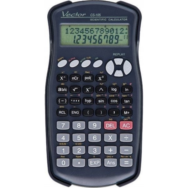 Vector KAV CS-105 scientific calculator, 240 ...