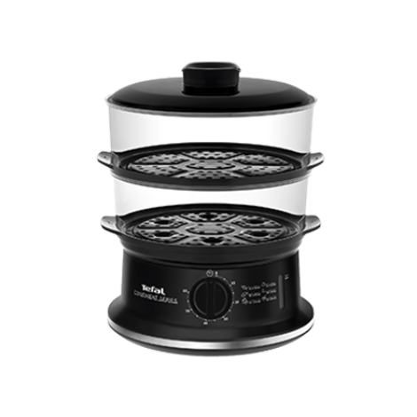 TEFAL | VC140135 Food Steamer | Black | 900 W | Number of baskets 2