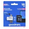 Goodram M1A4-0160R12 memory card 16 GB MicroSDHC Class 10 UHS-I