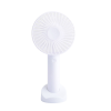 USB Rechargeable Handheld Fan white