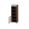 Cama 3 ALMERA bookcase 60x42x185 walnut/cashmere