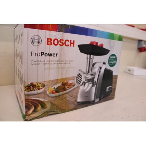 SALE OUT. Bosch Meat Grinder | MFW67440 ProPower | Black | 2000 W | Number of speeds 1 | Throughput (kg/min) 3.5 | DAMAGED PACKAGING