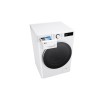 LG | Washing machine with dryer | F4DR510S0W | Energy efficiency class A-10%/D | Front loading | Washing capacity 10 kg | 1400 RPM | Depth 57 cm | Width 60 cm | Display | LED | Drying system | Drying capacity 6 kg | Steam function | Direct drive | White