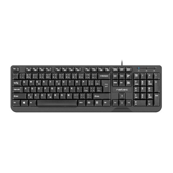 NATEC KEYBOARD TROUT SLIM USB, CZ/SK ...