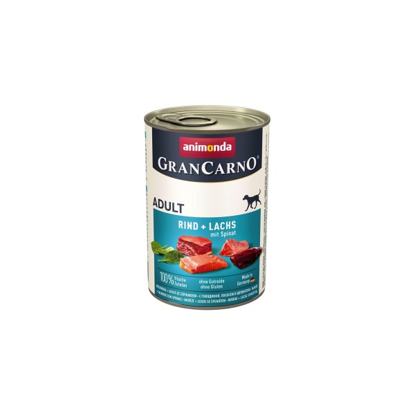 ANIMONDA GranCarno Adult Salmon and spinach ...