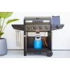 Barbecook Gas Barbecue Luca 412 with Cabinet and Sideburner, 145.4 x 60.3 x 112.3 cm | BC-GAS-3100