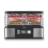 Caso | Food Dehydrator | DH 450 | Power 370-450 W | Number of trays 5 | Temperature control | Integrated timer | Black/Stainless Steel