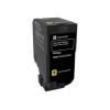 Lexmark Genuine High Capacity Yellow Return Programme 84C2HY0 Toner Cartridge | Lexmark Yellow