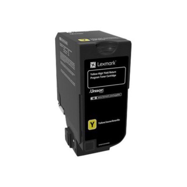 Lexmark Genuine High Capacity Yellow Return ...