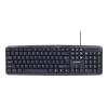 Gembird | 4-in-1 Multimedia office set | KBS-UO4-01 | Keyboard, Mouse, Pad and Headset Set | Wired | Mouse included | US | Black | 630 g